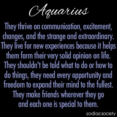 quotesandsayings justme Aquarius...